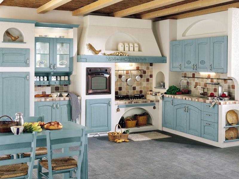 В чем особенность кухонь в стиле прованс?