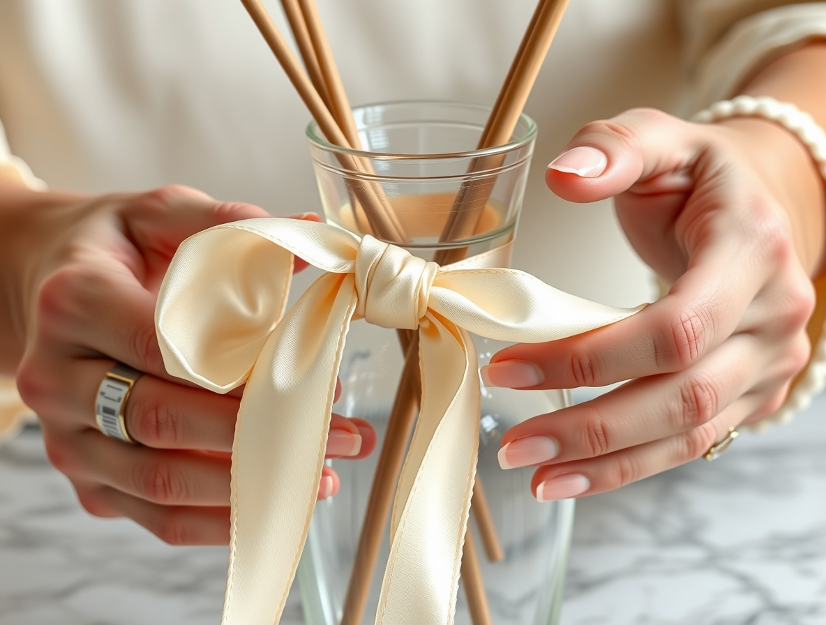 Стеклянные вазы с цветами