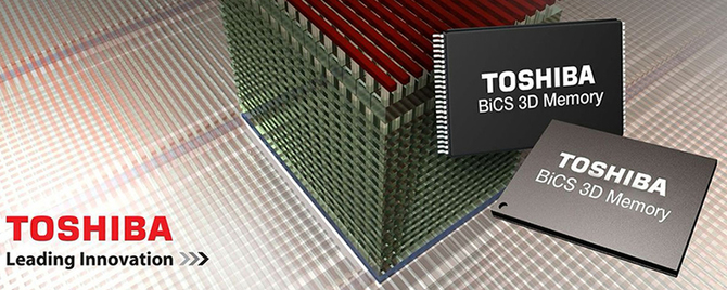 Диски Toshiba RC100 и XS700 используют флэш-память BiCS, поэтому они смогут сочетать высокую производительность с низкой ценой